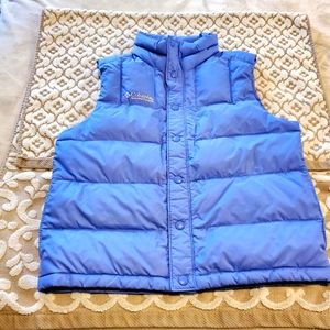 Columbia down domed vest